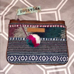 Pura Vida Strawberry Fields Pouch